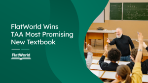 FlatWorld Wins TAA Most Promising New Textbook