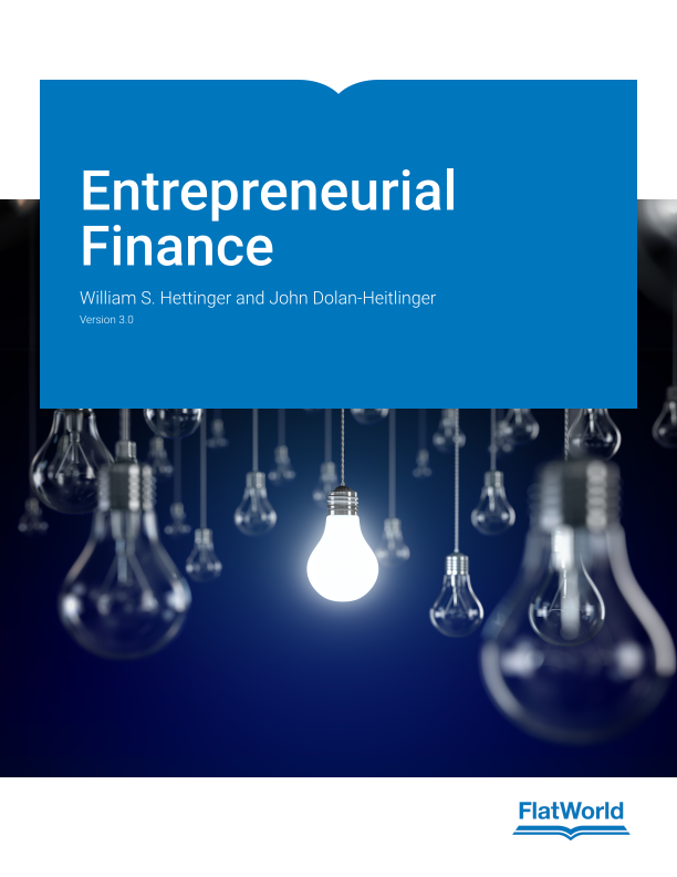 Entrepreneurial Finance Version 3.0 By William S. Hettinger and John Dolan-Heitlinger